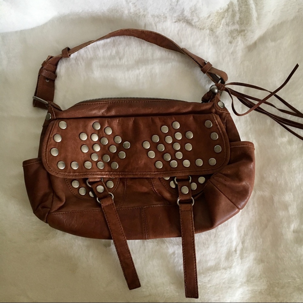 Steve Madden Brown Leather Bag